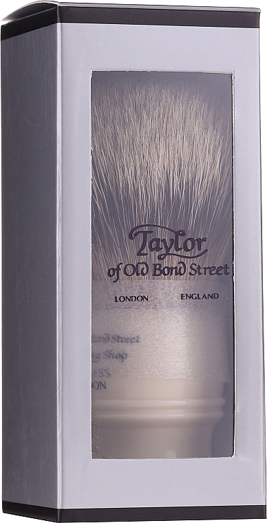 Помазок для бритья, HT3, 10 см - Taylor of Old Bond Street Shaving Brush Pure Badger Size L — фото N1