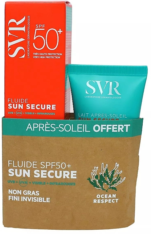 Набір - SVR Sun Secure (fluid/50ml + balm/50ml) — фото N1