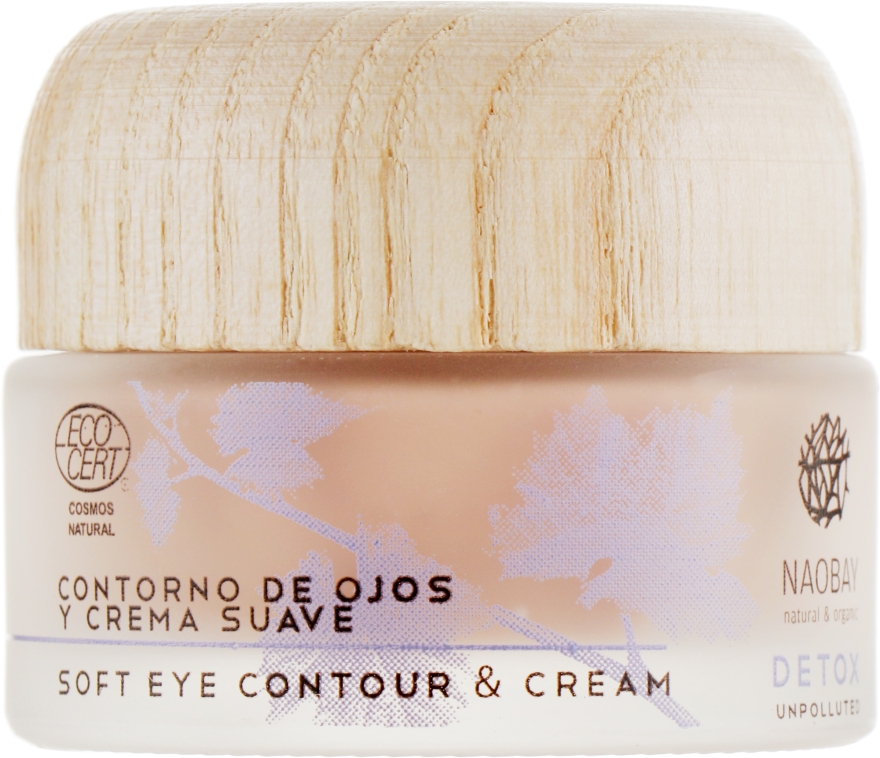 Крем під очі - Naobay Cosmos Detox Soft Eye Contour&Cream
