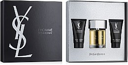 Духи, Парфюмерия, косметика Yves Saint Laurent L'Homme - Набор (edt/100ml + ash/balm/50ml + sh/gel/50ml)