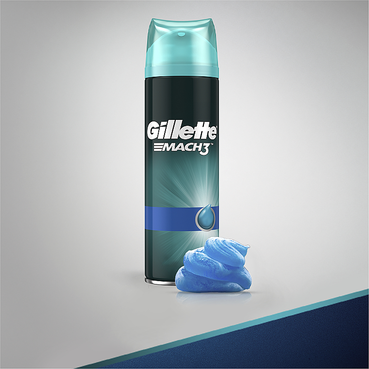 Гель для бритья "Успокаивающий" - Gillette Mach3 Soothing Gel — фото N9