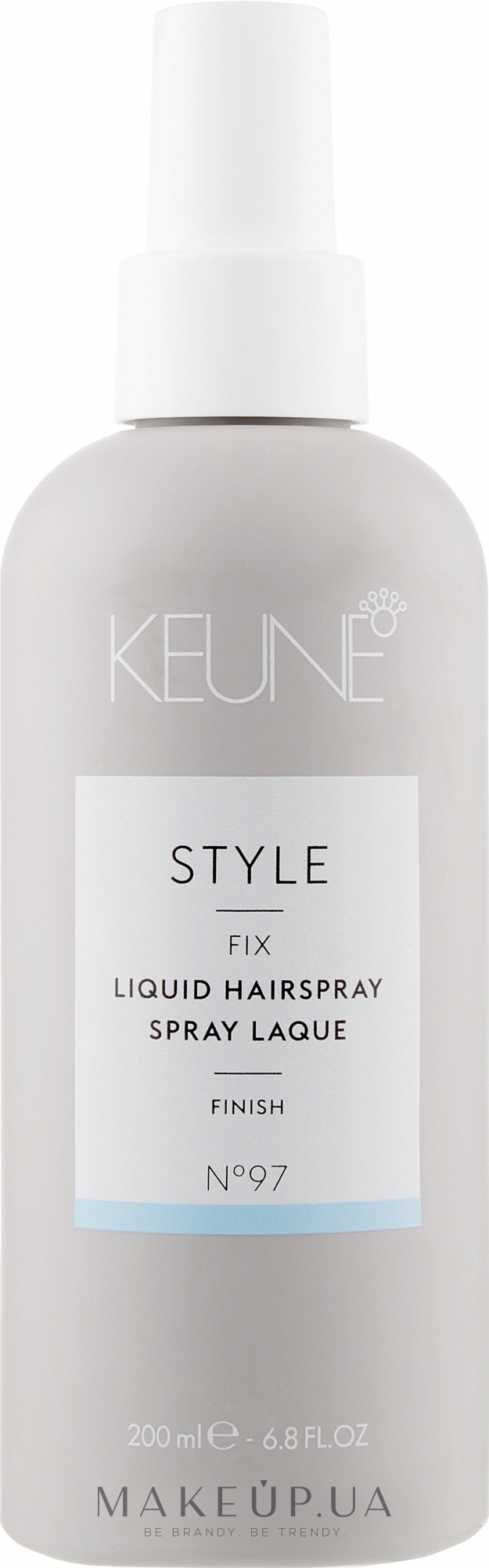 Рідкий лак для волосся №97 - Keune Style Liquid Hairspray — фото 200ml
