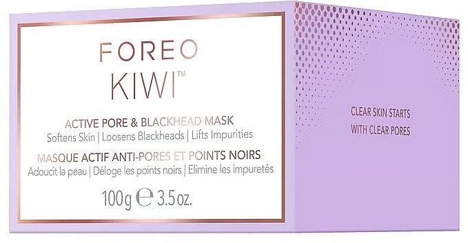 Маска для очищения пор от черных точек - Foreo Kiwi Active Pore & Blackhead Mask — фото N3