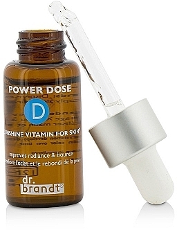 Витаминная сыворотка для лица - DR. Brandt Power Dose D Sunshine — фото N3