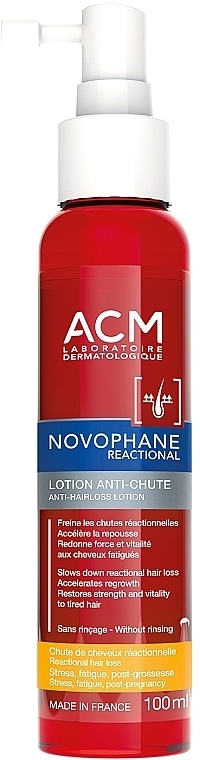 Лосьйон проти випадіння волосся - ACM Laboratoires Novophane Reactional Lotion — фото N1