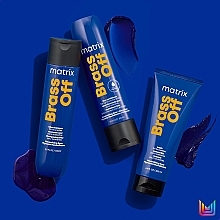 Кондиционер для волос "Нейтрализация медных тонов" - Matrix Total Results Brass Off Blue Conditioner — фото N9