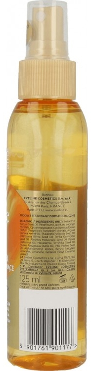 Олія-сироватка для обличчя і тіла "Омолоджувальна" - Eveline Cosmetics Oils of Nature Luxurious Dry Oil + Rejuvenating Serum for Face and Body — фото N2