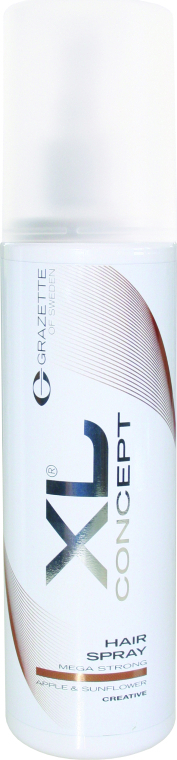 Лак для волосся, мегасильний - Grazette XL Concept Hair Spray Mega Strong (pump) — фото N1