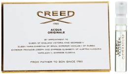 Духи, Парфюмерия, косметика Creed Acqua Originale Vetiver Geranium - Парфюмированная вода (пробник)