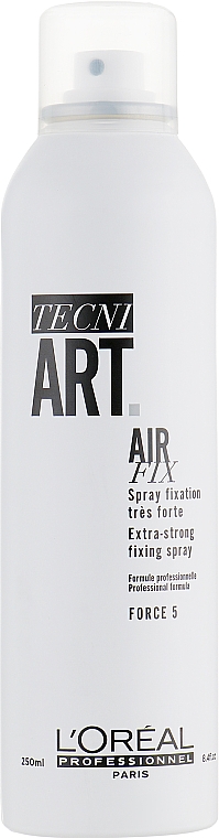 Лак для волос - L'Oreal Professionnel Tecni.art Air Fix Force 5 — фото N3