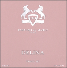 Парфумерія, косметика Parfums de Marly Delina - Набір (edp/refill/3x10ml + case/1pcs)