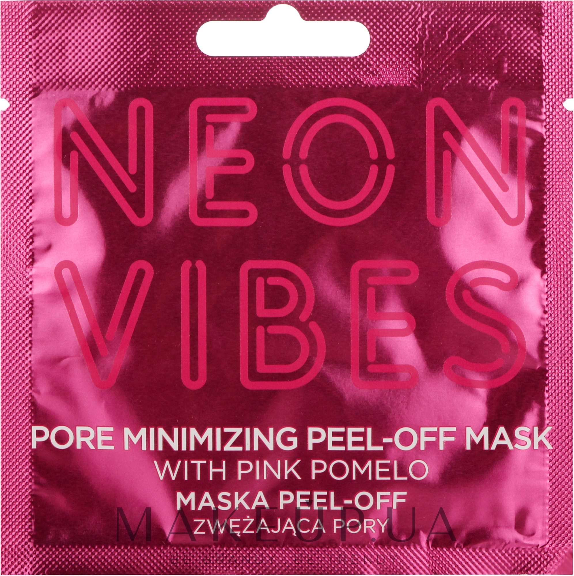 Отшелушивающая маска для лица сужающая поры - Marion Neon Vibes Pore Minimizing Peel-off Mask — фото 8g