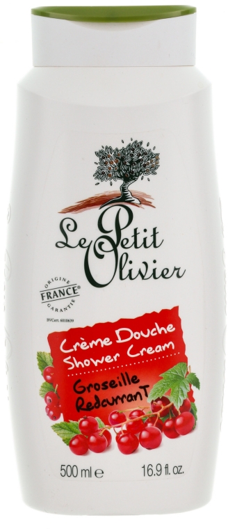 Крем для душу Червона Смородина - Le Petit Olivier Shower Cream Redcurrant — фото N1
