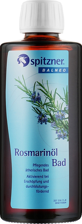 Концентрат жидкий для ванн "Перозон Розмарин" - Spitzner Arzneimittel