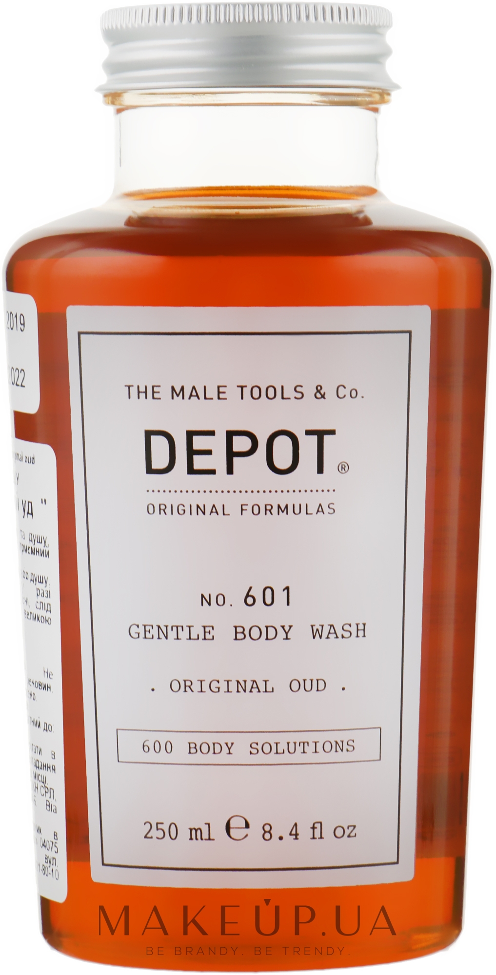 Гель для душу "Оригінальний уд" - Depot 601 Gentle Body Wash Original Oud — фото 250ml