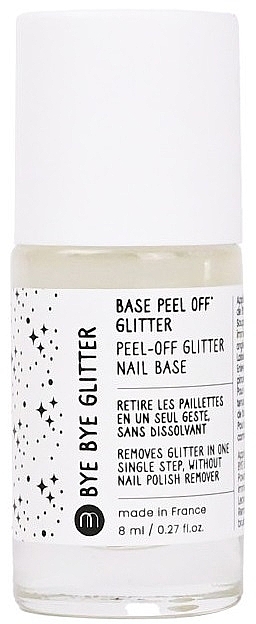 База для нігтів - Nailmatic Bye Bye Glitter Base Peel Off — фото N1