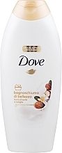 Крем для душу - Dove Caring Bath Shea Butter With Warm Vanilla Cream — фото N1