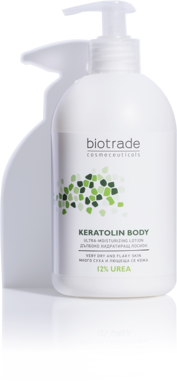 Лосьон для тела с 12% мочевины для интенсивного увлажнения - Biotrade Keratolin Body Ultra-Moisturizing Lotion