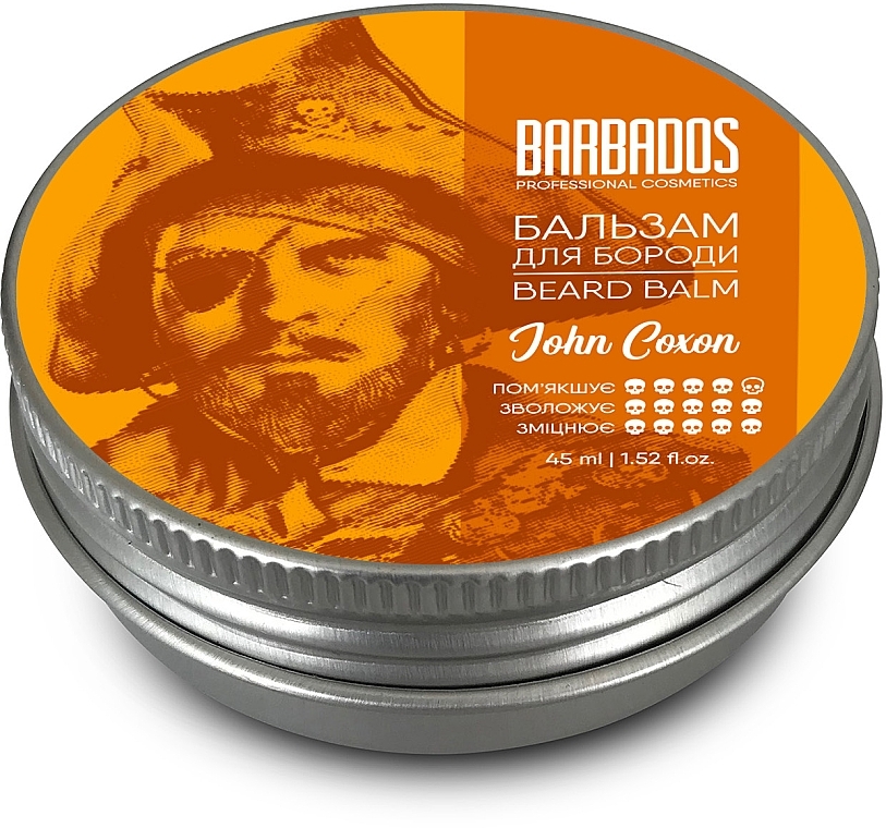 Бальзам для бороды - Barbados Pirates Beard Balm John Coxon — фото N2