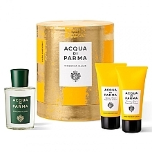 Парфумерія, косметика Acqua di Parma Colonia Club - Набір (edc/100ml + h/b/wash/75ml + h/b/lot/75ml)