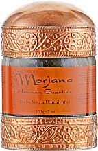 Парфумерія, косметика Мило - Morjana Hammam Essentials Eucalyptus Black Soap