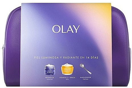 Набор - Olay Set (cr/50 ml*2 + acc/1 pcs + bag) — фото N1