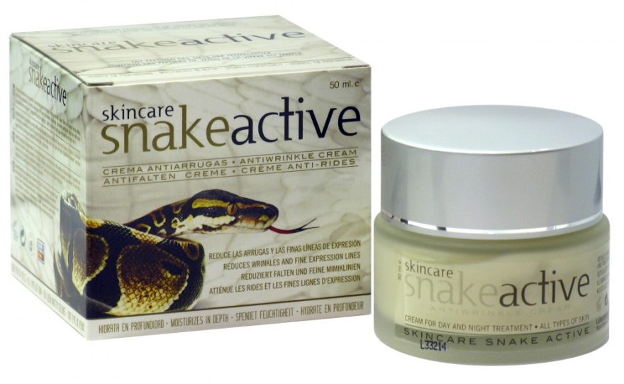 Крем для обличчя зі зміїною отрутою - Diet Esthetic Snakeactive Antiwrinkle Cream — фото N4