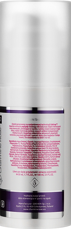 Пептидный крем против морщин - Charmine Rose Salon & SPA Professional Biomimetic Peptide Cream — фото N5
