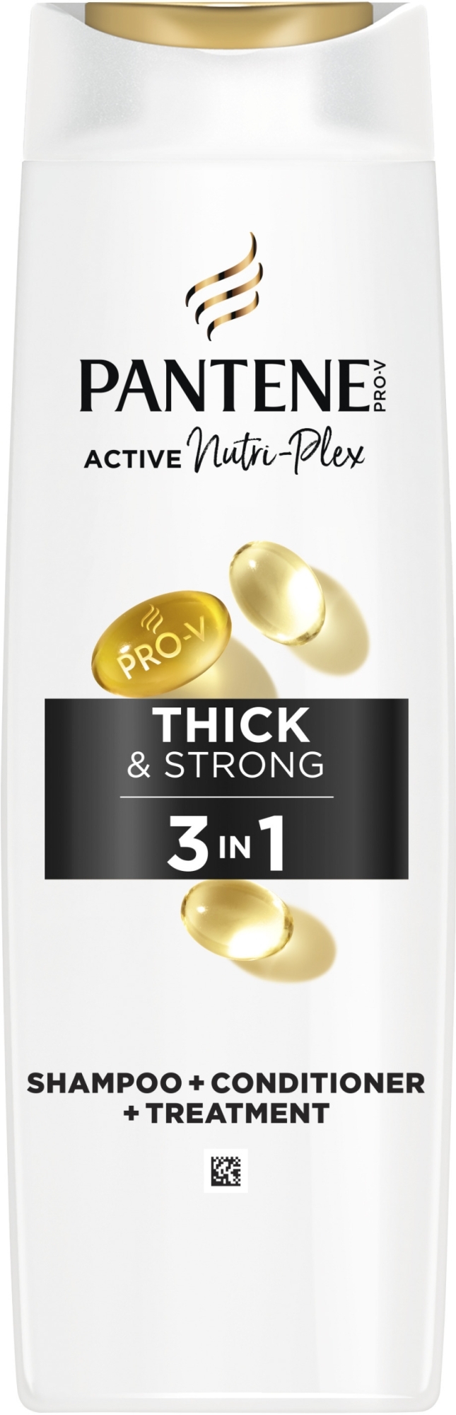 Шампунь для волос 3 в 1 - Pantene Pro-V Thick & Strong — фото 325g