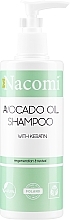 Шампунь для волосся - Nacomi Natural With Keratin & Avocado Oil Shampoo — фото N1