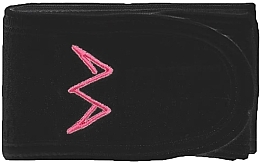 Повязка на голову, черная - Miss Lashes Headband Black — фото N1