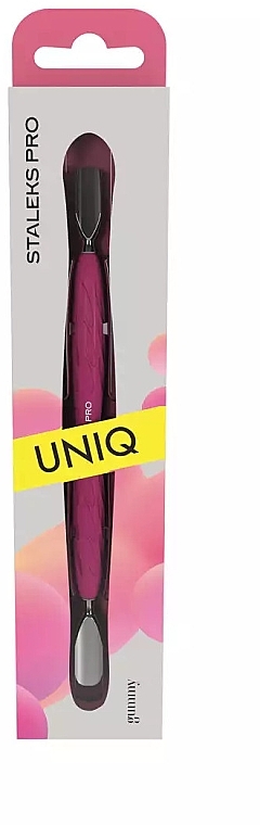 Лопатка манікюрна із силіконовою ручкою - Staleks Pro Uniq 10 Type 1 — фото N3