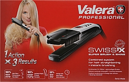 Выпрямитель для волос - Valera Swiss'x Super Brush & Shine — фото N2