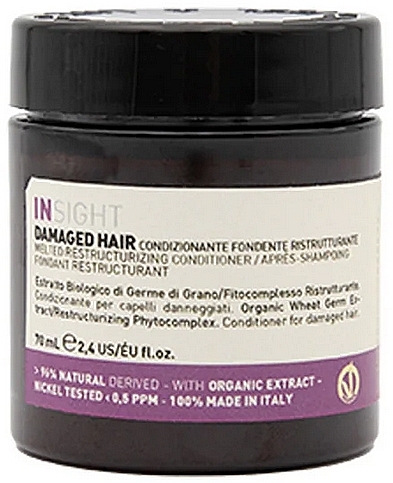 Кондиціонер для пошкодженого волосся - Insight Damaged Hair Melted Restructurizing Conditioner — фото N1