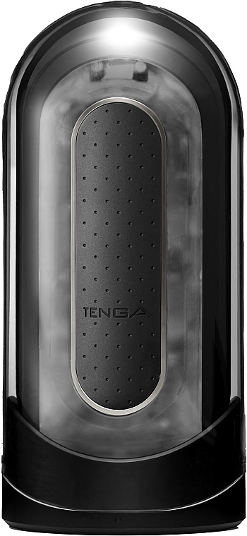 Мастурбатор с изменяемой интенсивностю, раскладной, 18х7.5, черный - Tenga Flip Zero Electronic Vibration Black — фото N1