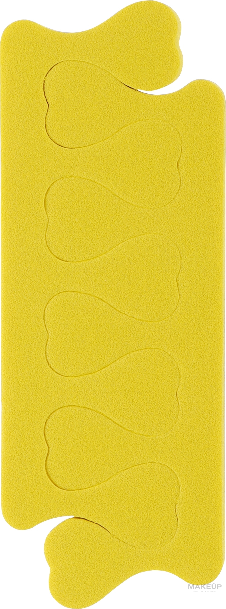 Роздільник для пальців, жовтий - Bubble Bar — фото 2шт