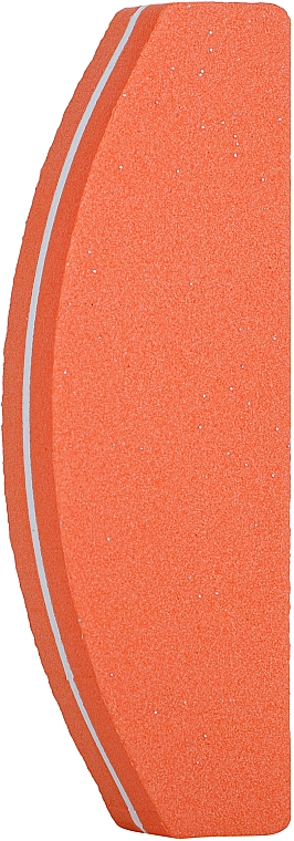 Баф полірувальний одноразовий "Човен" 100х180, PF-23, помаранчевий - Puffic Fashion — фото N1