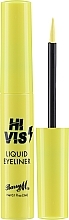 Жидкая подводка для глаз - Barry M Hi Vis Neon Liquid Eyeliner — фото N1