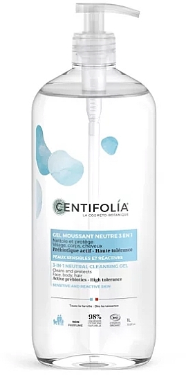 Нейтральний очищувальний гель 3 в 1 - Centifolia 3 In 1 Neutral Cleansing Gel — фото N2