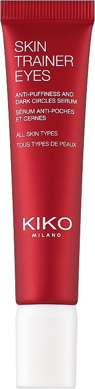 Сыворотка для глаз с тонизирующим эффектом - Kiko Milano Skin Trainer Eyes Serum — фото N1