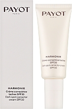 Крем от пигментных пятен - Payot Harmonie Dark Spot Corrector Cream SPF30 — фото N2