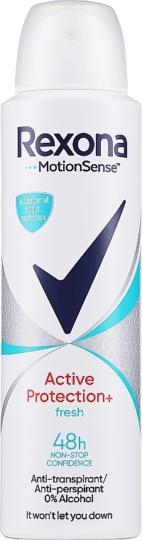 Дезодорант-спрей - Rexona Motion Sense Active Protection+ Fresh 48H Antiperspirant Spray — фото N1