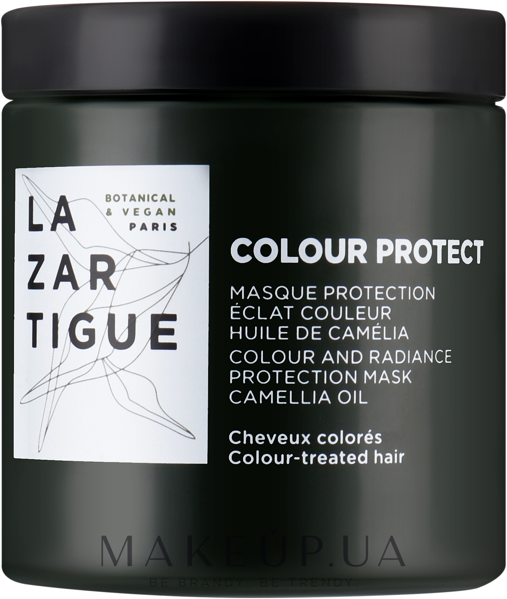 Маска для защиты цвета и блеска волос - Lazartigue Color Protect Color and Radiance Protection Mask — фото 250ml