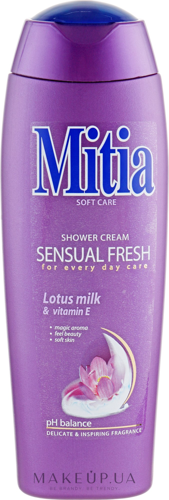 Крем-гель для душа "Чувствительная свежесть" - Mitia Sensual Fresh Shower Cream — фото 400ml