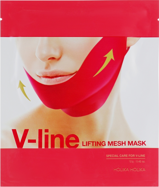 Лифтинг-маска для линии подбородка - Holika Holika V-line Lifting Mesh Mask — фото N1