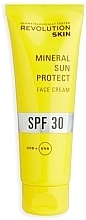 Парфумерія, косметика Легкий мінеральний сонцезахисний крем для обличчя - Revolution Skin SPF 30 Mineral Sun Protect Face Cream