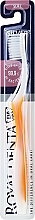 Парфумерія, косметика Зубна щітка м'яка з наночастинками срібла, помаранчева - Royal Denta Silver Soft Toothbrush