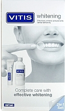 Парфумерія, косметика Набір - Dentaid Vitis Whitening  Set(toothpaste/ 100ml + mouthwash /500ml)