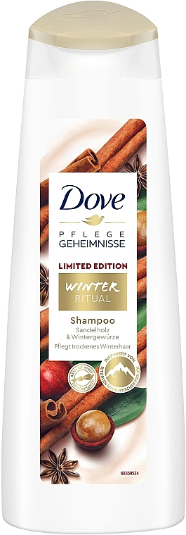 Шампунь для волос с сандалом и зимними специями - Dove Winter Ritual Shampoo Limited Edition — фото N1