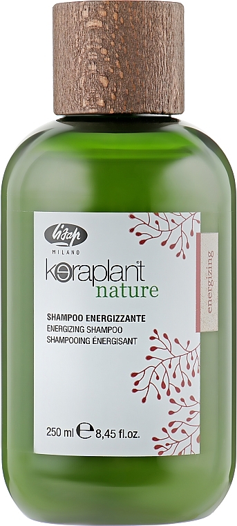 Шампунь проти випадіння волосся - Lisap Keraplant Nature Energizing Shampoo — фото N1